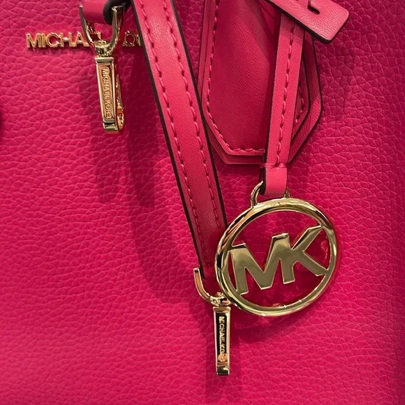 MICHAEL KORSMercer Medium Pebbled Leather Crossbody Satchel BagNWT